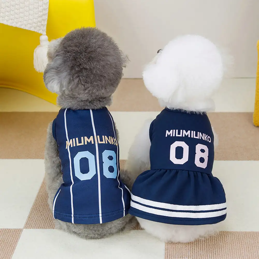 T-shirt et robe pour chiots respirants de la série Sports - Image 3
