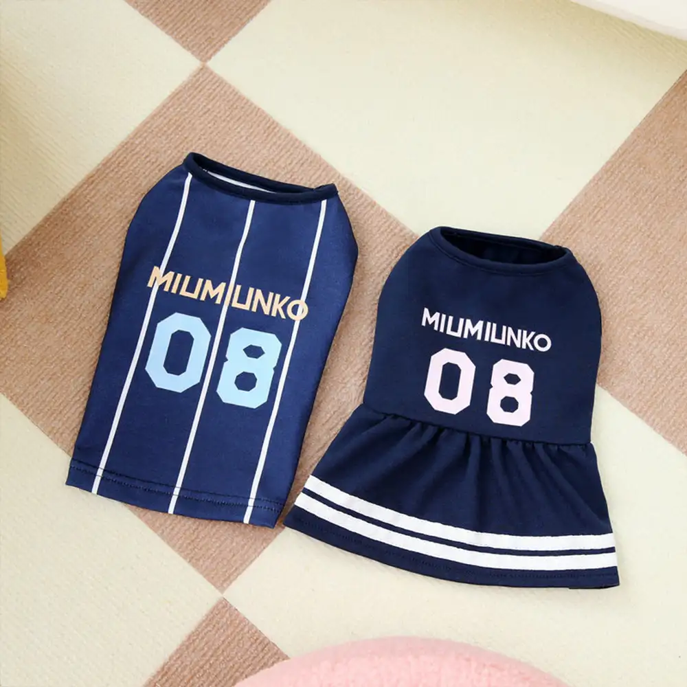 T-shirt et robe pour chiots respirants de la série Sports - Image 8