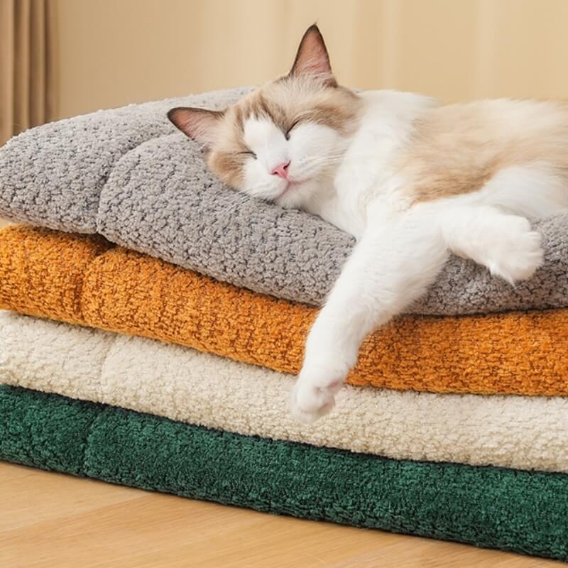 Tapis antidérapant en peluche pour animaux de compagnie chaud et confortable - Image 11