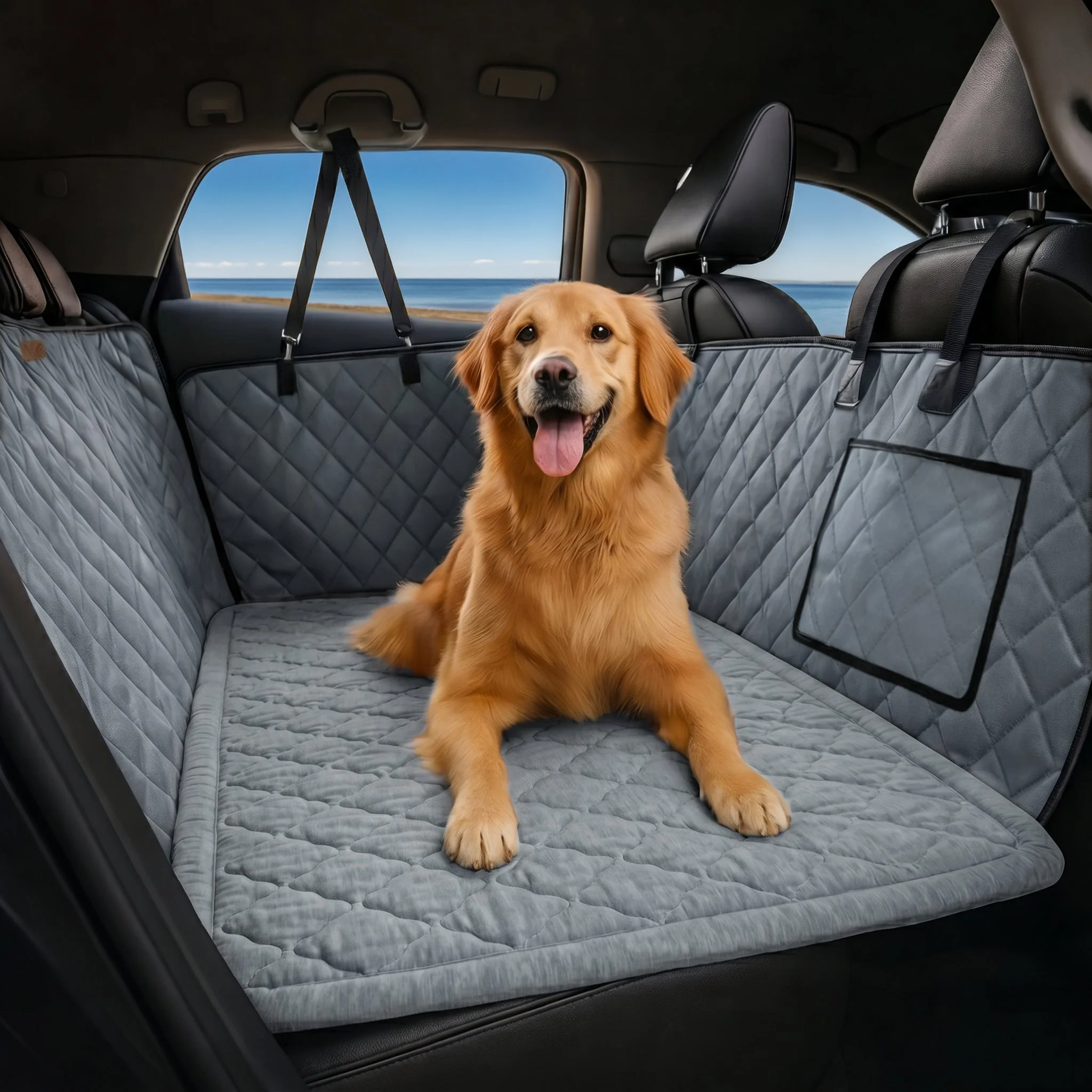 Tapis rafraichissant chien de siège refroidissant pour chiens - Chill Nest - Image 9