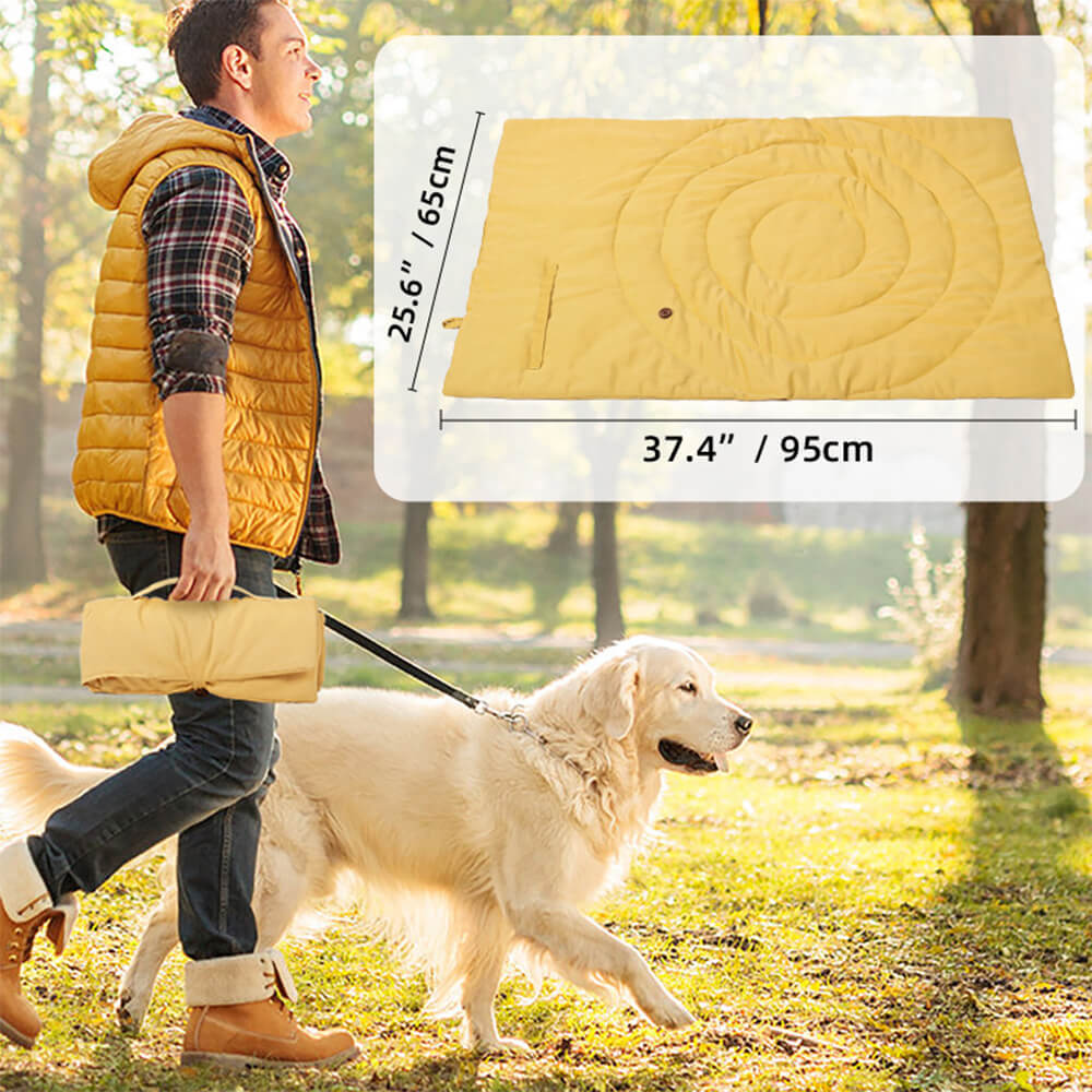 Tapis de voiture pliable étanche et portable pour chien tapis de camping pour chien - Image 5