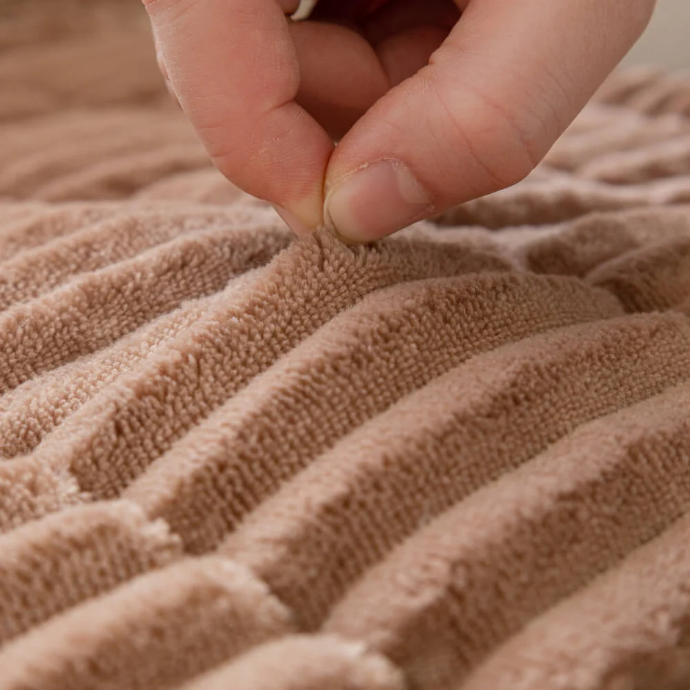 Tapis en flanelle douce et respirante pour animaux avec housse de canapé antidérapante - Image 14