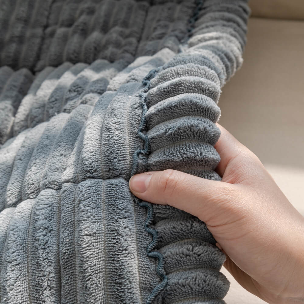 Tapis en flanelle douce et respirante pour animaux avec housse de canapé antidérapante - Image 9