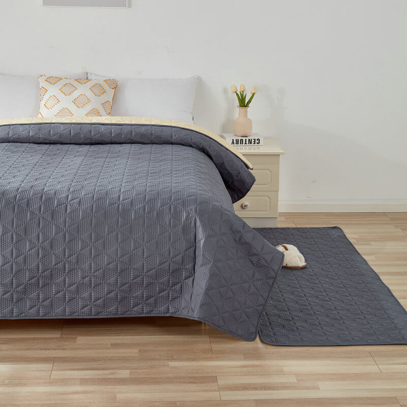 Tapis matelas imperméable antidérapant à motif géométrique pour animaux multiusages - Image 11