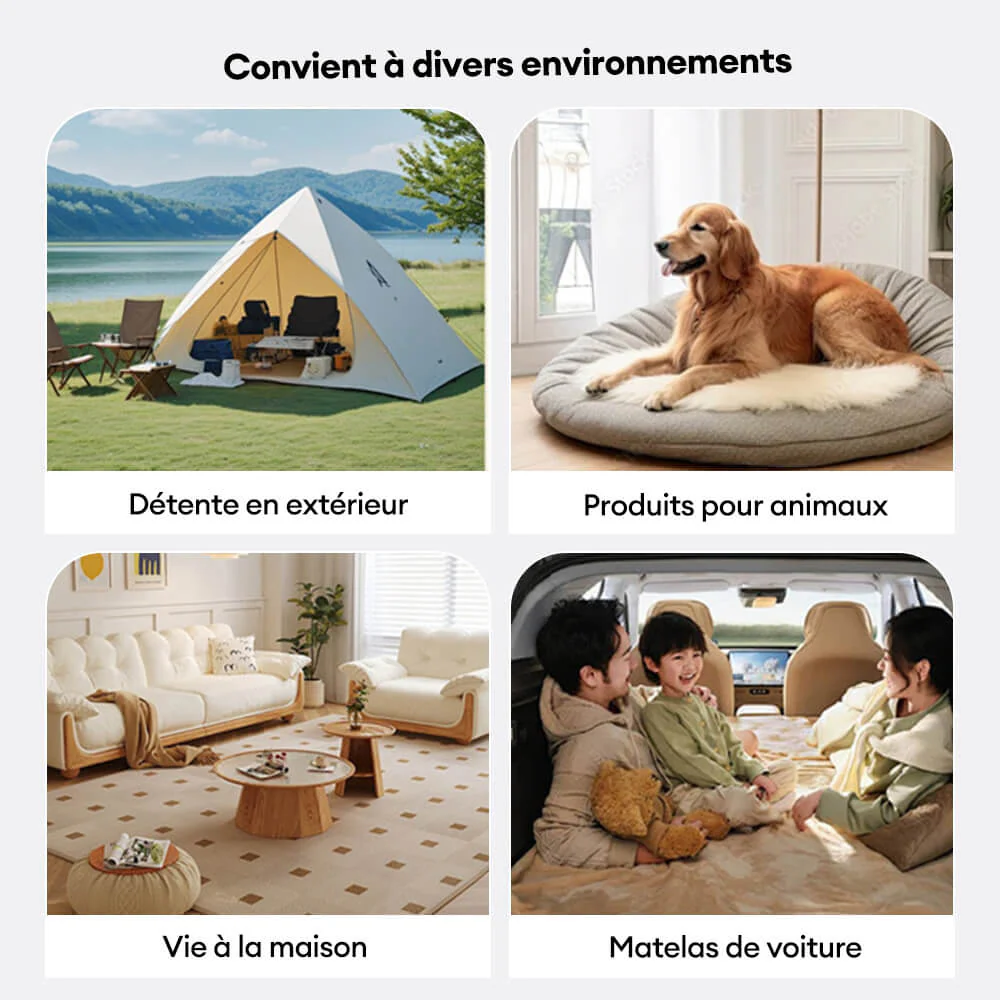 Tapis matelas imperméable antidérapant à motif géométrique pour animaux multiusages - Image 12