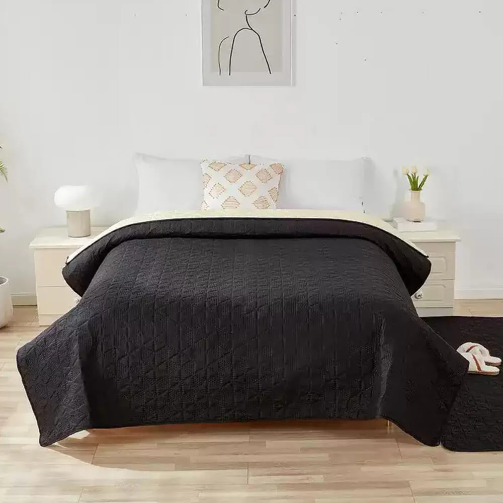 Tapis matelas imperméable antidérapant à motif géométrique pour animaux multiusages - Image 8