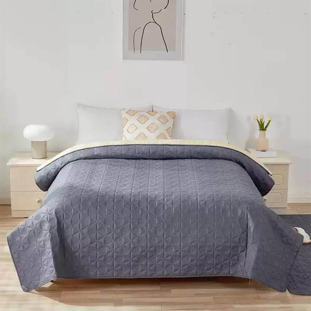 Tapis matelas imperméable antidérapant à motif géométrique pour animaux multiusages - Image 9
