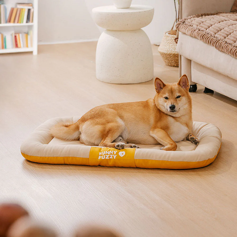Tapis orthopédique imperméable et résistant aux rayures pour chien motif coloris block - Trek Lounge - Image 17