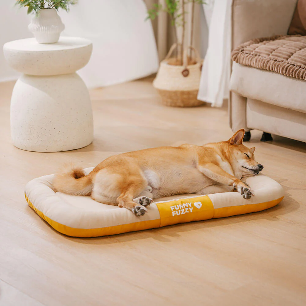 Tapis orthopédique imperméable et résistant aux rayures pour chien motif coloris block - Trek Lounge - Image 18