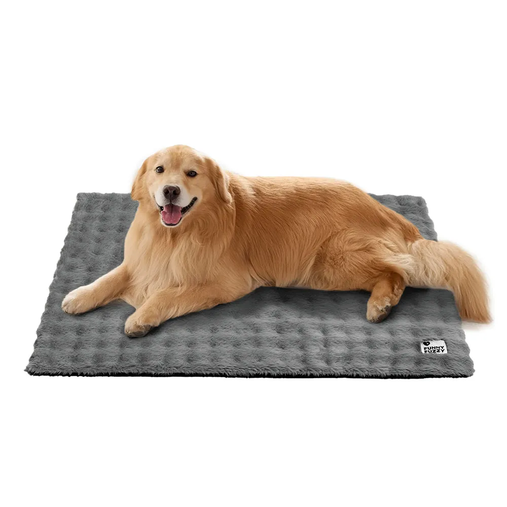 Tapis pour animaux de compagnie en peluche chaude, lavable et portable - ThermoPad - Image 18