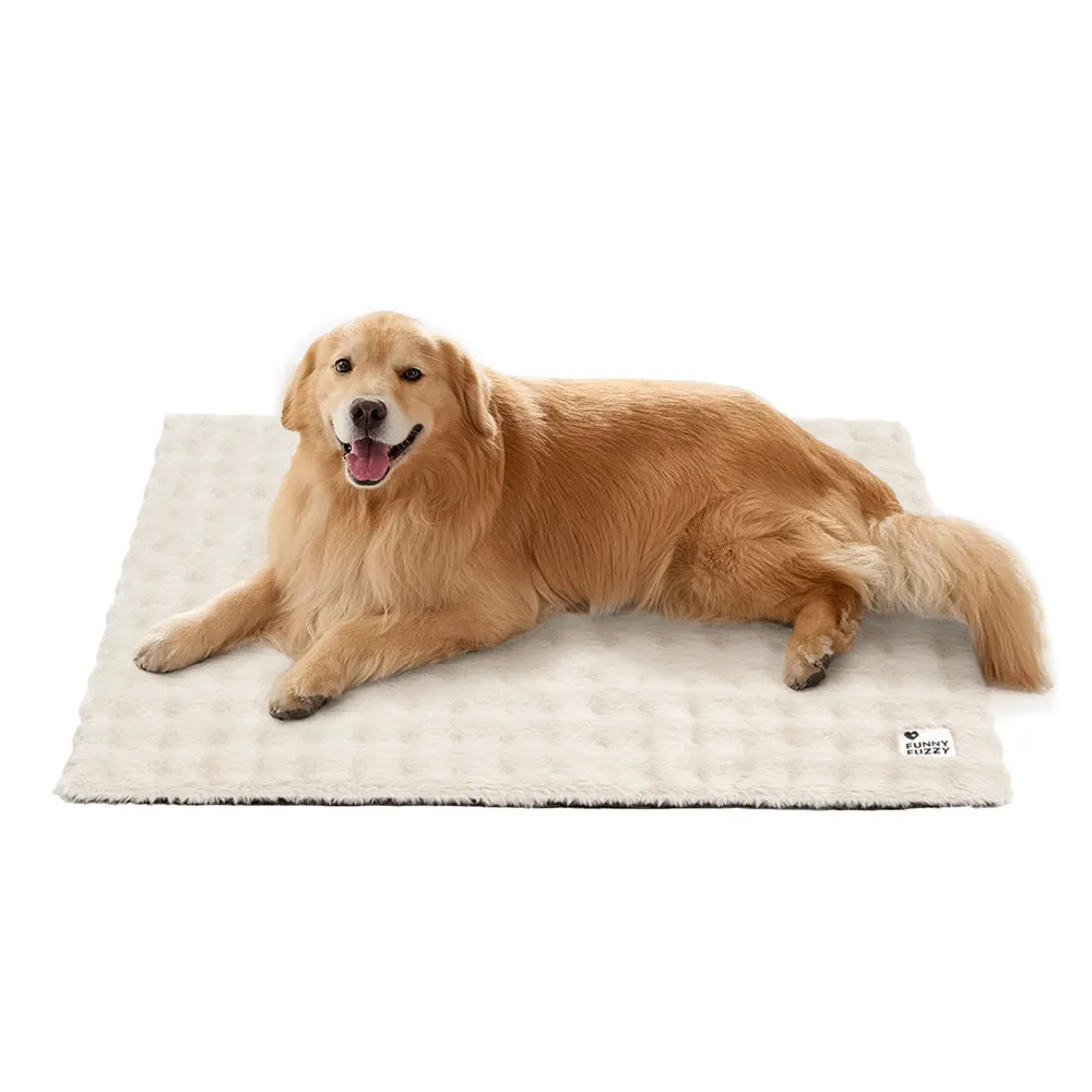 Tapis pour animaux de compagnie en peluche chaude, lavable et portable - ThermoPad - Image 19