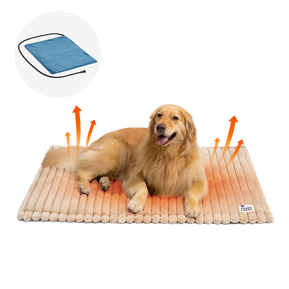 Tapis pour animaux en fausse fourrure de lapin lavable et chaud - ComfyEase - Image 18