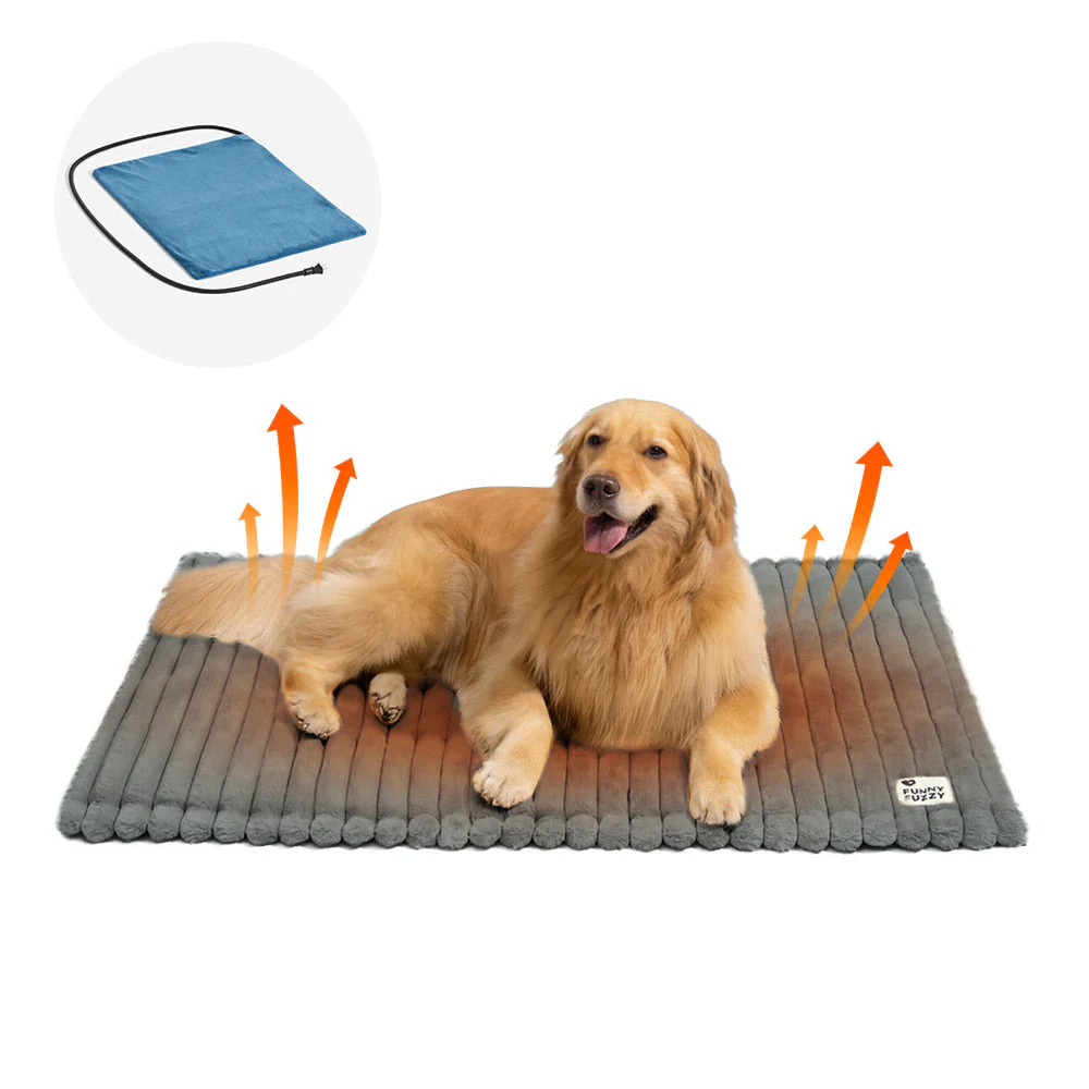Tapis pour animaux en fausse fourrure de lapin lavable et chaud - ComfyEase - Image 19