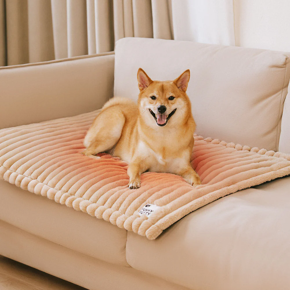 Tapis pour animaux en fausse fourrure de lapin lavable et chaud - ComfyEase - Image 2
