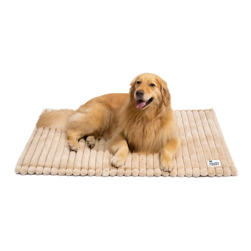 Tapis pour animaux en fausse fourrure de lapin lavable et chaud - ComfyEase - Image 20