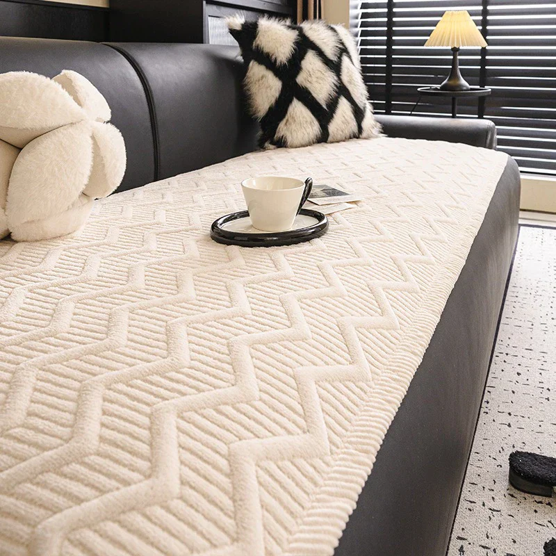 Tapis pour chien Housse de canapé en velours confortable et doux pour la peau, housse de canapé antidérapante
