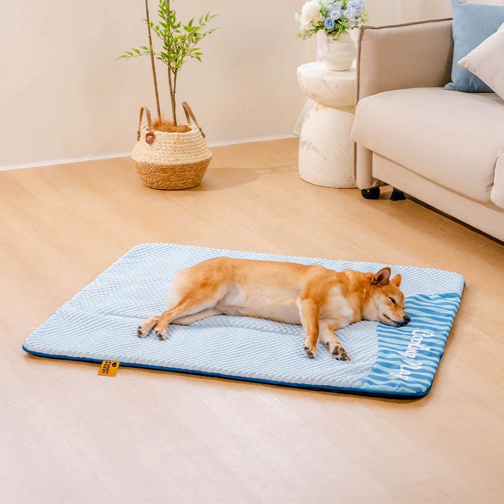 Tapis pour chien rafraîchissant grande taille lavable et antidérapant - Sieste rafraîchissante - Image 10