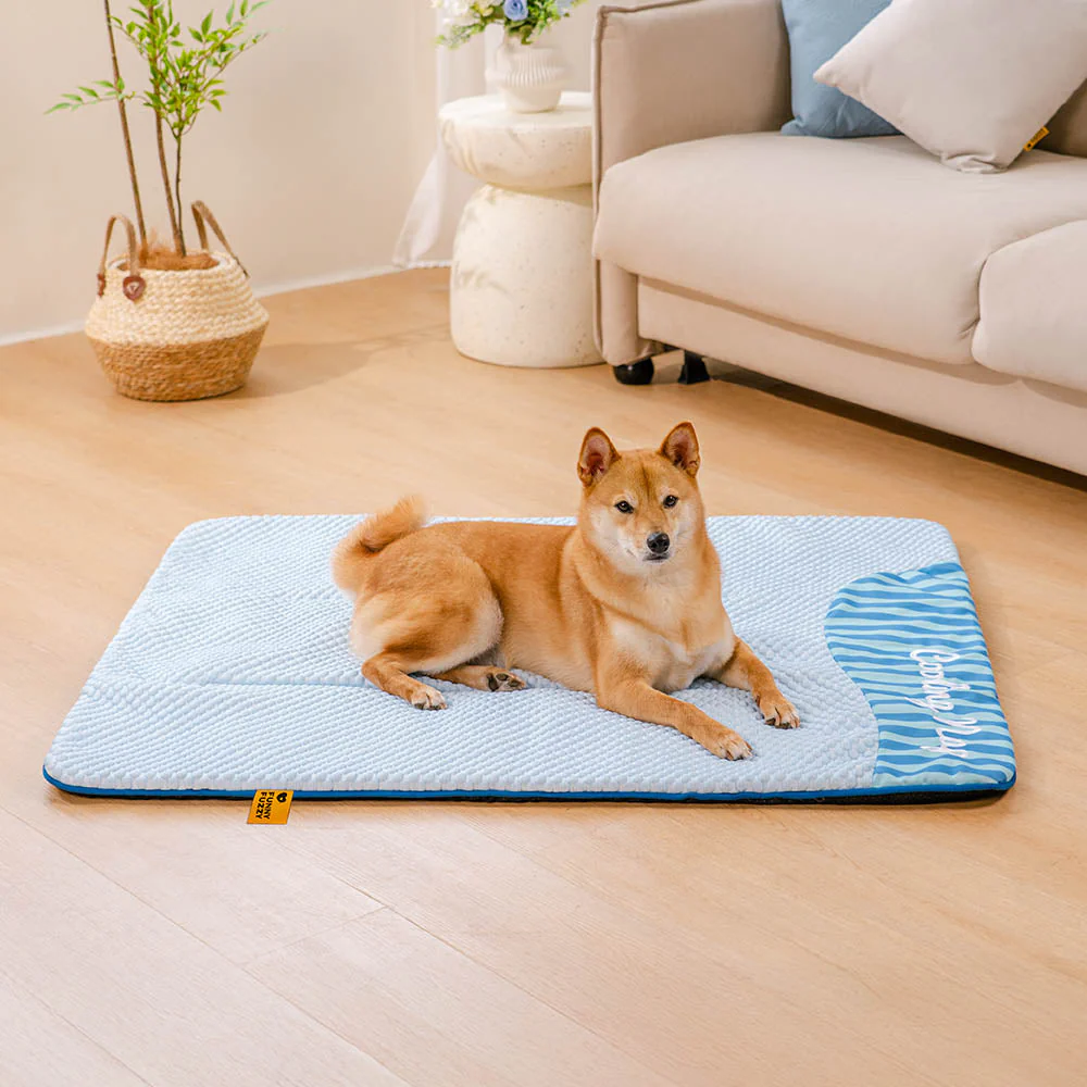 Tapis pour chien rafraîchissant grande taille lavable et antidérapant - Sieste rafraîchissante - Image 11