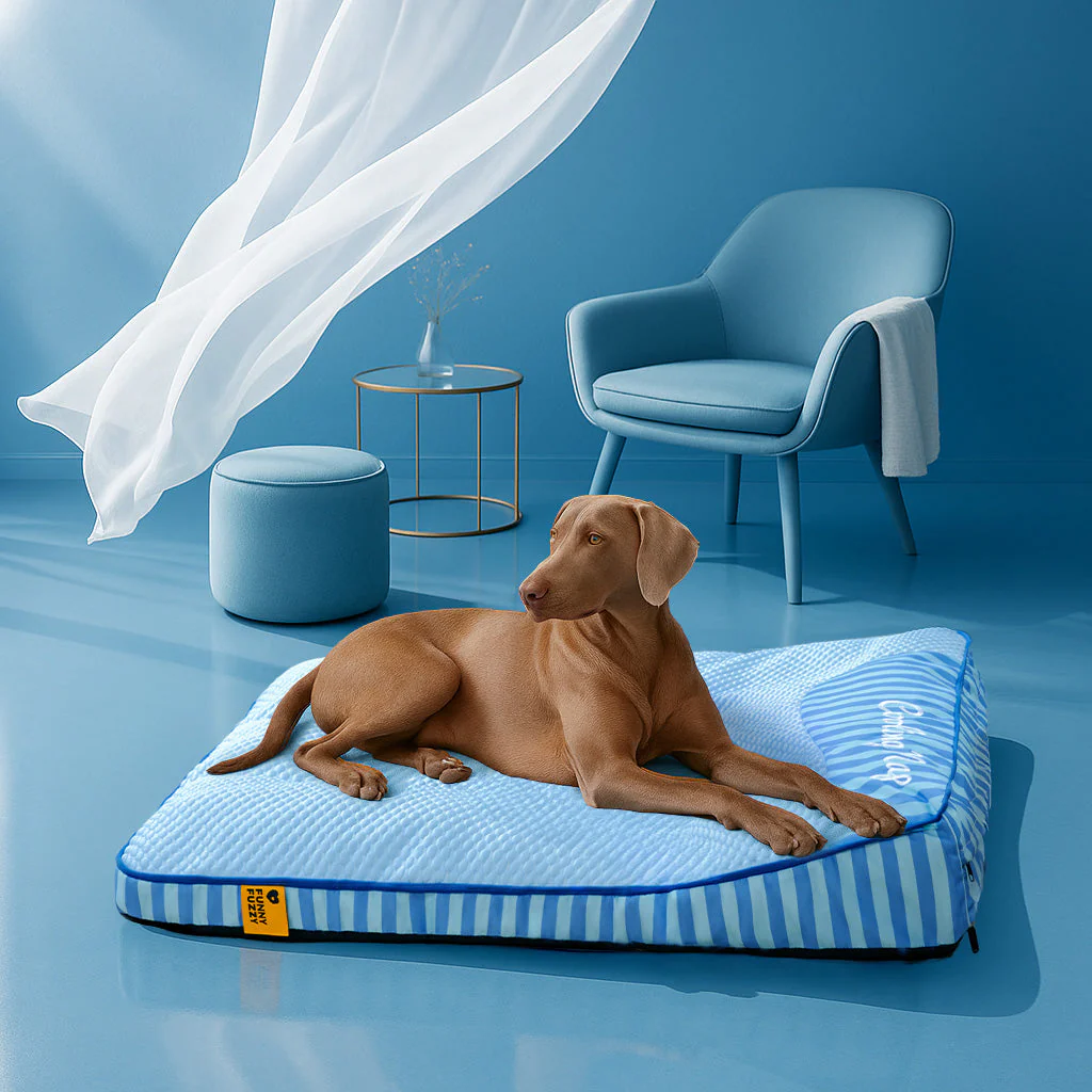 Tapis pour chien rafraîchissant grande taille lavable et antidérapant - Sieste rafraîchissante - Image 18