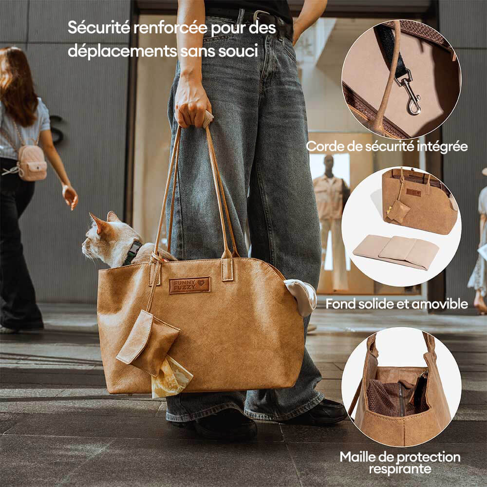 Transporteur pour animaux écologique en nylon Dupont imperméable - City Roamer - Image 3