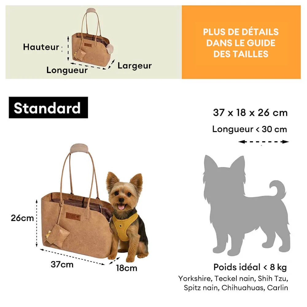 Transporteur pour animaux écologique en nylon Dupont imperméable - City Roamer - Image 8