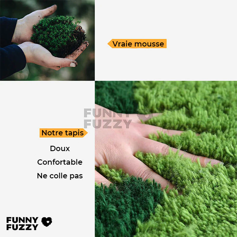 Tapis pour animaux en laine tufier à la main - Petite marguerite - Image 6